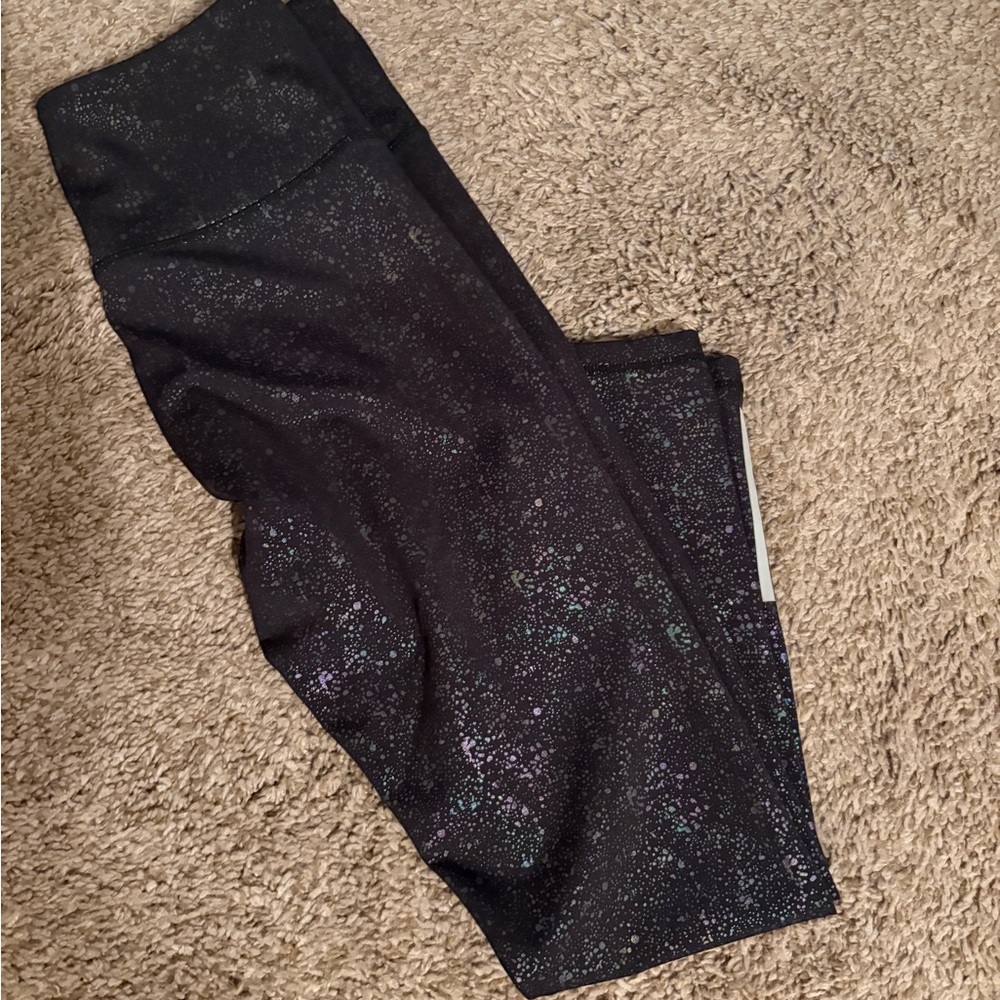 ZYIA Black Sparkle Leggings